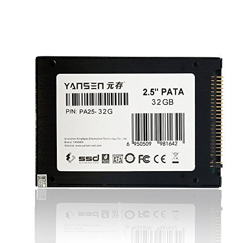 KingSpec PATA(IDE) MLC SSD Unità a Stato Solido Solid State Drive per PC Laptop Notebook, 2,5 pollici