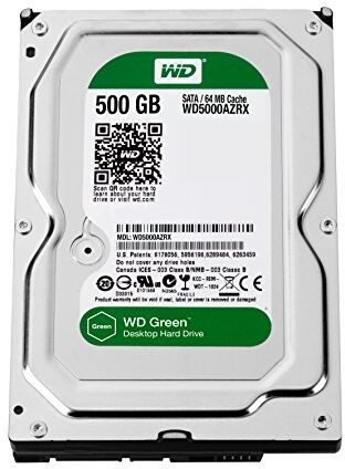 Western Digital 5000AZRX Caviale Verde 500 GB Interno