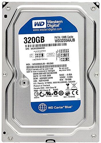 Western Digital HDD 320GB WD3200AAJB 3.5" 320GB PATA 7200rpm 8MB