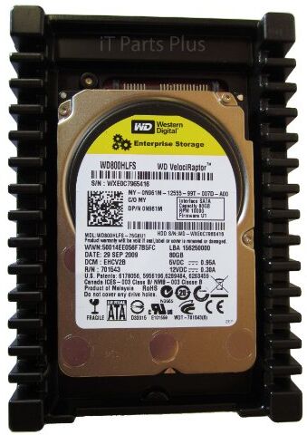 Western Digital SATA 9.5 mm 80 GB 2.5 in rpm (800HLFS)