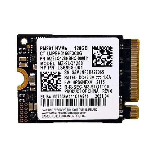 LEEINTO Solid Drive PM991 128G 2230 PCIE3.0 NVME SSD Trasferimento dati ad alta velocità per tablet portatili Scheda disco rigido di archiviazione