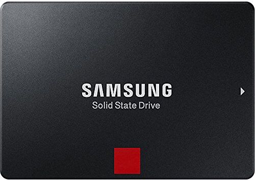 Samsung MZ-76P256B Unità SSD Interna 860 PRO, 256 GB, 2.5" SATA III, Nero/Rosso