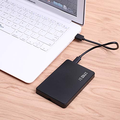 Iwinna Hard disk esterno 160 GB/320 GB/500 GB HDD USB 3.0 Externo HD Disk Storage Dispositivi Laptop Desktop Hard Disk Nero 320 GB.