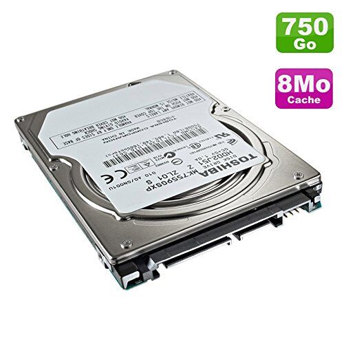 Toshiba Disco rigido 750 GB SATA 2,5" MK7559GSXP PC portatile 5400 RPM 8 MB