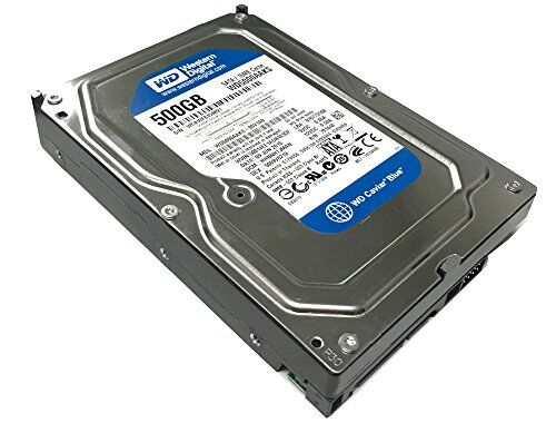 Western Digital Caviar Blue WD5000AAKS 500 GB rpm 16 MB Cache SATA 3.0 GB/s 8,9 cm Internal hard drive (Certified Refurbished)