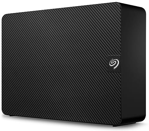 Seagate Expansion Desktop, 4TB, Hard Disk Esterno, HDD, 3.5", USB 3.0, PC & Notebook, 2 Anni Rescue Services (STKP4000400)