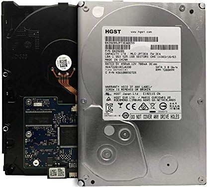 HGST Ultrastar A7K2000 HUA722010CLA330 (0A39289) 1TB 32MB Cache 7200RPM SATA 3.0GB/s Interno Desktop Hard Disk