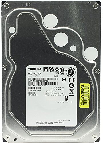 Toshiba 3TB 3.5" 7.2k SATA