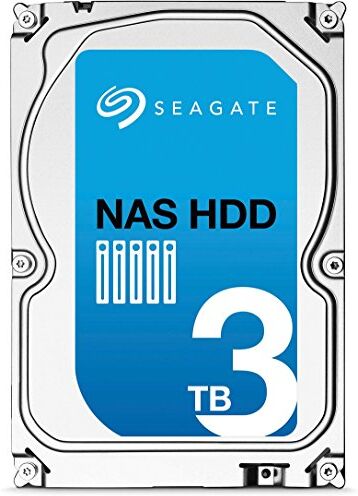 Seagate Nas ST3000VN000 HDD, 3 TB, Nero