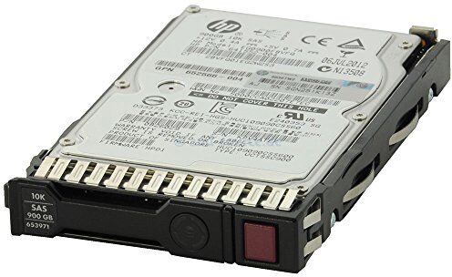 HP 900 GB 6 G SAS SFF – Disco rigido, Serial Attached SCSI (SAS), 900 GB, 6,35 cm (2.5), 10 – 35 °C, 7,57 cm, 1,56 cm Nero