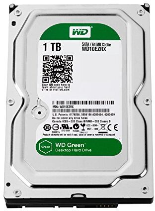 Western Digital Caviar Green 1TB 3.5" 1000 GB Serial ATA III