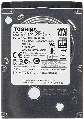 Toshiba MQ01ACF032 HardDisk