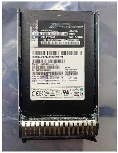 Generic Per 4XB7A10196 01PE095 Hard Disk 480G SATA SSD SR550 SR650 SR590