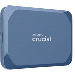 Crucial X10 SSD Esterno 4TB, Fino a 2100 MB/s, USB-C 3.2 Gen2, IP65 Resistenza ad Acqua e Polvere, Hard Disk Esterno, Blu Opaco CT4000X10SSD9-02 Crucial X10 SSD Esterno 4TB, Fino a 2100 MB/s, USB-C 3.2 Gen2, IP65 Resistenza ad Acqua e Polvere, Hard Disk Esterno, Blu Opaco CT4000X10SSD9-02
