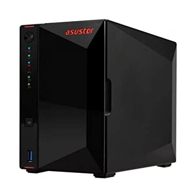 Asustor AS5202T/2G/16T-WDRED NAS 2 TB (2 x 1 TB) Ironwolf Asustor AS5202T/2G/16T-WDRED NAS 2 TB (2 x 1 TB) Ironwolf
