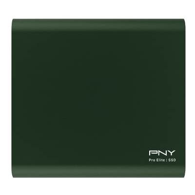 PNY Pro Elite CS2060 Color Edition 500GB USB 3.2 Gen 2 SSD portatile Type-C verde scuro PNY Pro Elite CS2060 Color Edition 500GB USB 3.2 Gen 2 SSD portatile Type-C verde scuro