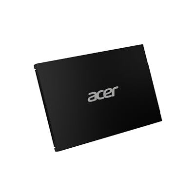 Acer RE100 SSD interno SATA III 2,5" 256 GB – Fino a 560 MB/s in lettura – 3D TLC NAND – Disco SSD veloce, silenzioso e resistente agli urti per ufficio/computer portatile/scrivania Acer RE100 SSD interno SATA III 2,5" 256 GB – Fino a 560 MB/s in lettura – 3D TLC NAND – Disco SSD veloce, silenzioso e resistente agli urti per ufficio/computer portatile/scrivania