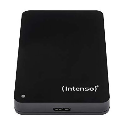 Intenso Disco rigido esterno portatile da 2,5", 320 GB, USB 3.2 Gen 1x1, 5400 giri/min, cache da 8 MB, Plug & Play, certificato ricondizionato, nero Intenso Disco rigido esterno portatile da 2,5", 320 GB, USB 3.2 Gen 1x1, 5400 giri/min, cache da 8 MB, Plug & Play, certificato ricondizionato, nero