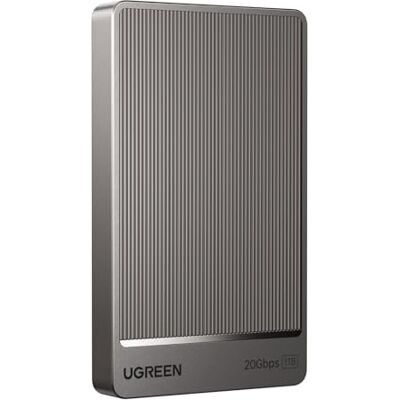 UGREEN SSD Extreme Portable 1TB Velocità di Trasmissione 20Gbps USB 3.2 Gen 2Compatibile con Mac PC Telefono Playstation Xbox UGREEN SSD Extreme Portable 1TB Velocità di Trasmissione 20Gbps USB 3.2 Gen 2Compatibile con Mac PC Telefono Playstation Xbox