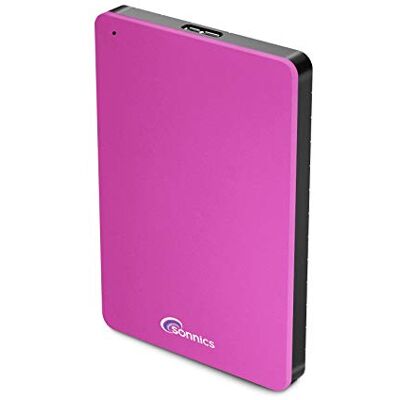 Sonnics 500GB USB 3.0 Esterni Portatile Hard-Disk per Finestre PC, Mac, Smart TV, XBOX ONE & PS4, Rosa Sonnics 500GB USB 3.0 Esterni Portatile Hard-Disk per Finestre PC, Mac, Smart TV, XBOX ONE & PS4, Rosa