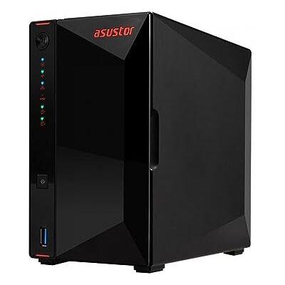 Asustor AS5202T 2 GB NAS 2 TB (2 x 1 TB) Ironwolf 16To Asustor AS5202T 2 GB NAS 2 TB (2 x 1 TB) Ironwolf 16To