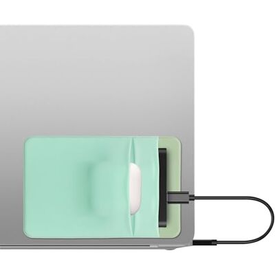 kwmobile Custodia Hard Disk Esterno Compatibile con SanDisk Portable SSD, Samsung T7, Crucial X8, HDD Cover Case SSD 2 Tasche Porta Accessori Elettronici Tessuto Elastico verde caledon kwmobile Custodia Hard Disk Esterno Compatibile con SanDisk Portable SSD, Samsung T7, Crucial X8, HDD Cover Case SSD 2 Tasche Porta Accessori Elettronici Tessuto Elastico verde caledon