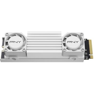 PNY SSD Interno CS3150 2TB M.2 NVMe con dissipatore di calore bianco M280CS3150HSW-2TB-RB PNY SSD Interno CS3150 2TB M.2 NVMe con dissipatore di calore bianco M280CS3150HSW-2TB-RB