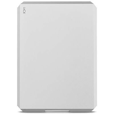 LaCie Mobile Drive, 1 TB, Hard Disk Esterno Portatile, USB-C, Moon Silver, 2 anni Rescue Services (STHG1000400) LaCie Mobile Drive, 1 TB, Hard Disk Esterno Portatile, USB-C, Moon Silver, 2 anni Rescue Services (STHG1000400)