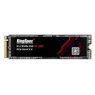 KingSpec SSD M.2 NVME 2280 PCle Gen 4×4, NVMe 1.4 256GB XF-256GB (2280) compatibile con Apple KingSpec SSD M.2 NVME 2280 PCle Gen 4×4, NVMe 1.4 256GB XF-256GB (2280) compatibile con Apple