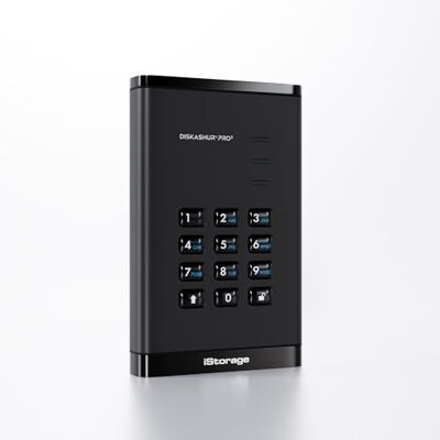 iStorage diskAshur PRO3 HDD 1TB – Disco rigido portatile sicuro – Certificato FIPS Livello 3 – Protetto da password – Resistente a polvere/acqua – Crittografia hardware iStorage diskAshur PRO3 HDD 1TB – Disco rigido portatile sicuro – Certificato FIPS Livello 3 – Protetto da password – Resistente a polvere/acqua – Crittografia hardware