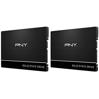 PNY CS900 Unità a stato solido interna SATA III, 250 GB, 2,5", confezione da 2, (SSD7CS900-250-RBX2) PNY CS900 Unità a stato solido interna SATA III, 250 GB, 2,5", confezione da 2, (SSD7CS900-250-RBX2)