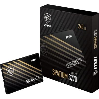MSI SPATIUM S270 SATA 2.5" 240GB MSI SPATIUM S270 SATA 2.5" 240GB