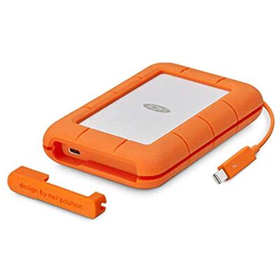 LaCie STFS5000800 Rugged Unità Disco Esterna Portatile, 0.5 TB, Thunderbolt, USB-C LaCie STFS5000800 Rugged Unità Disco Esterna Portatile, 0.5 TB, Thunderbolt, USB-C