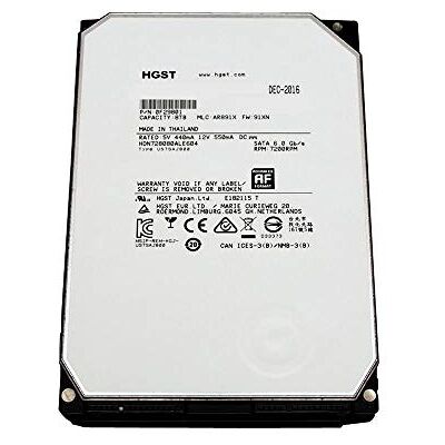HGST Hitachi Ultrastar He8 HGST Hitachi Ultrastar He8