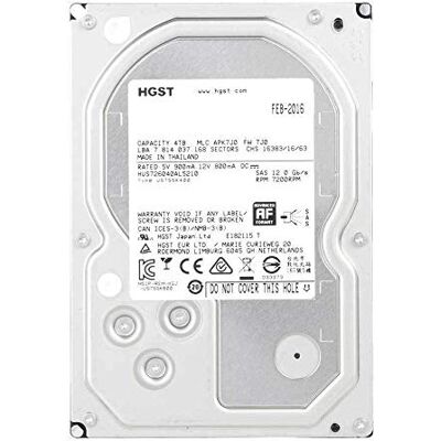 Hitachi HUS726040AL5210 Hard Disk Drive 4000GB Hitachi HUS726040AL5210 Hard Disk Drive 4000GB