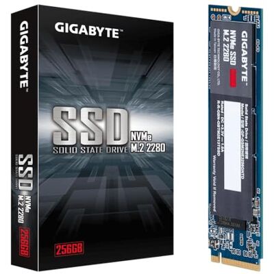 Gigabyte Technology SSD 256GB M.2 PCIE GP-GSM2NE3256GNTD Gigabyte Technology SSD 256GB M.2 PCIE GP-GSM2NE3256GNTD