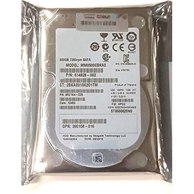 Generic 500 GB SATA MM0500EBKAE 7200 RPM 16 MB HDD 3.5" disco rigido interno Generic 500 GB SATA MM0500EBKAE 7200 RPM 16 MB HDD 3.5" disco rigido interno