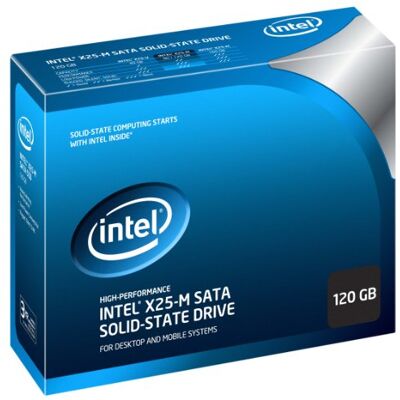Intel 120 GB SSD X 25 M High-Performance SATA Solid State Disk da 2.5 Intel 120 GB SSD X 25 M High-Performance SATA Solid State Disk da 2.5