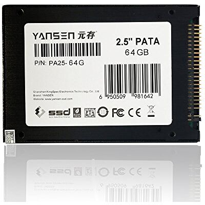 KingSpec PATA(IDE) MLC SSD Unità a Stato Solido Solid State Drive per PC Laptop Notebook, 2,5 pollici KingSpec PATA(IDE) MLC SSD Unità a Stato Solido Solid State Drive per PC Laptop Notebook, 2,5 pollici