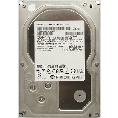 HGST Ultrastar HUA723020ALA640 2TB 7.2 K 8,9 cm rpm sata-6gb/s HDD HGST Ultrastar HUA723020ALA640 2TB 7.2 K 8,9 cm rpm sata-6gb/s HDD