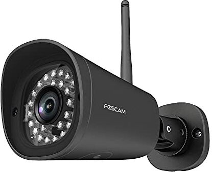 FOSCAM -B Caméra IP Wi-Fi extérieure 1080p Caméra surveillance vision nocturne 20m Caméra extérieure avec contrôle à distance Stockage distant ou local (sur carte SD)