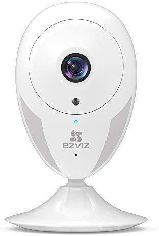 EZVIZ Telecamera da Interno IP Camera WiFi 1080P Videocamera di Sorveglianza Interno Visione Notturna Avviso Movimento Audio ad Due Vie Grandangolare App Mobile Compatibile con Alexa Modello CTQ2C