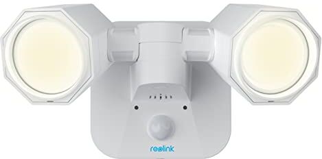 Reolink Faro LED Esterno PoE per Sistema Videosorveglianza, Luce da 2000 lumen con Sensore PIR Incorporato, Compatibile con  Telecamera IP NON a Batteria tramite  NVR, Floodlight PoE