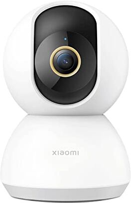 Xiaomi Mi Smart Camera C300 2K, Telecamera Wifi Interno Sorveglianza, Rilevamento Umano Intelligente AI, Risoluzione 2K, Rilevamento Umano Con IA -Lente 6P Apertura F1.4, Bianco