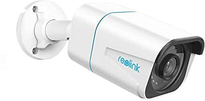 Reolink 4K 8MP Telecamera Esterno Bullet, Rilevamento di Persona/Veicolo/Pet, Videosorveglianza Impermeabile IP67, Visione Nottura IR 30m, Audio e Slot per Scheda microSD, Time-Lapse, RLC-810A