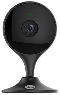 YALE Telecamera Wi-Fi per interni HD SV-DFFX-B, Rilevamento movimento, Audio bidirezionale, Visione real time, compatibile con Google & Alexa