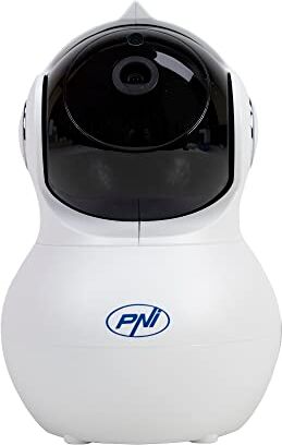 PNI IP930W 1080P Videocamera di sorveglianza video da 2 MP con P2P P2P PTZ wireless, slot per schede microSD