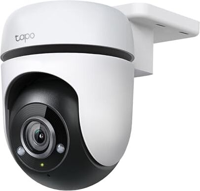 TP-Link Tapo C500, Telecamera di Sicurezza Wi-Fi per Esterni, 360° FHD 1080P con Visione Notturna, Audio Bidirezionale. Cloud Video Recording, Funziona con Alexa