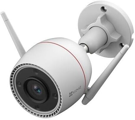 EZVIZ H3c 2K+, Telecamera Smart Wi-fi, Visione notturna a colori, IP67, Rilevamento con AI, Sirena e luce stroboscopica