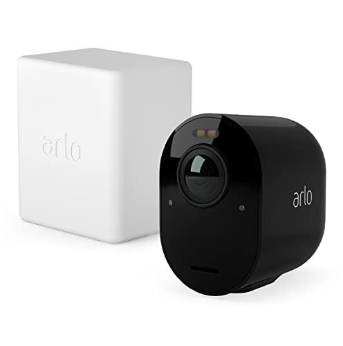 Arlo Ultra2, Telecamera di Videosorveglianza WiFi con Batteria Ricaricabile Aggiuntiva in Omaggio, Nero 90 Giorni di Prova Gratuita Secure
